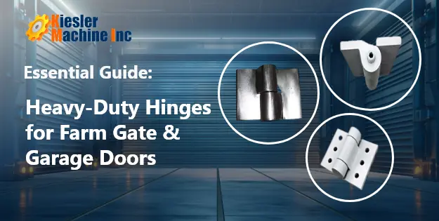 hinges for farm, garage and main doors